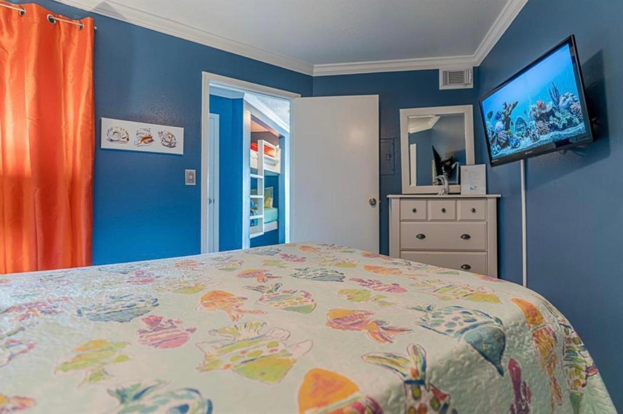 غالفيستون، تكساس Beach Escape - Top Floor Ocean Views - Heated Pool - Seawall Blvd المظهر الخارجي الصورة